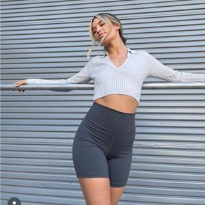 Thirty Years Slate Biker Shorts